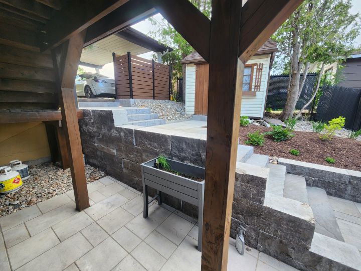 Marches de terrasse